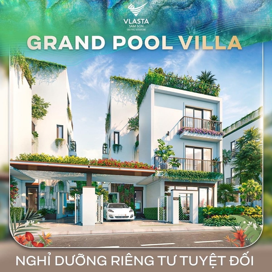 Grand Pool Villa-Vlasta Sầm Sơn