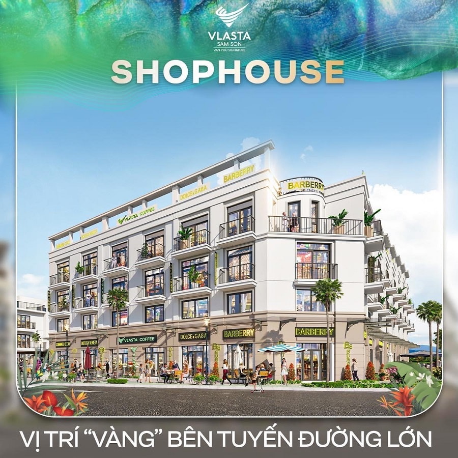 Shophouse-Vlasta Sầm Sơn