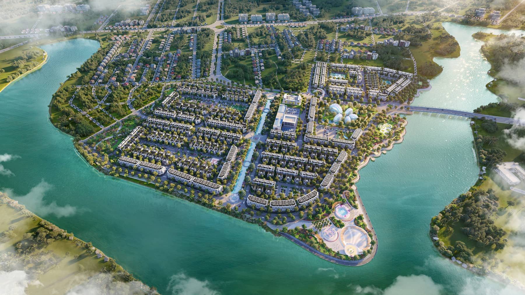 Phối cảnh Pearl Rivera Hanoi